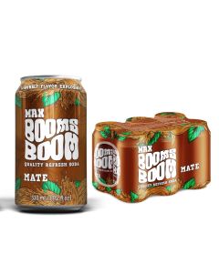 Refresco Mate Max Booms Boom  lata 33 cl. B4X6 PACK NYLON (3STODLB0 )