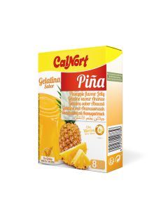 Gelatina sabor Piña Estuche 2 sobres de 85 g (170 g) Calnort