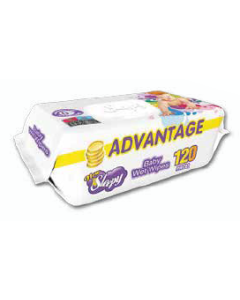 Toallitas Humedas para Bebe Advantage Sleepy Bolsax120unid