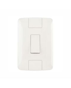 Interruptor Conmutador Blanco de 3 Vias 10A 250V Aria  Tramontina